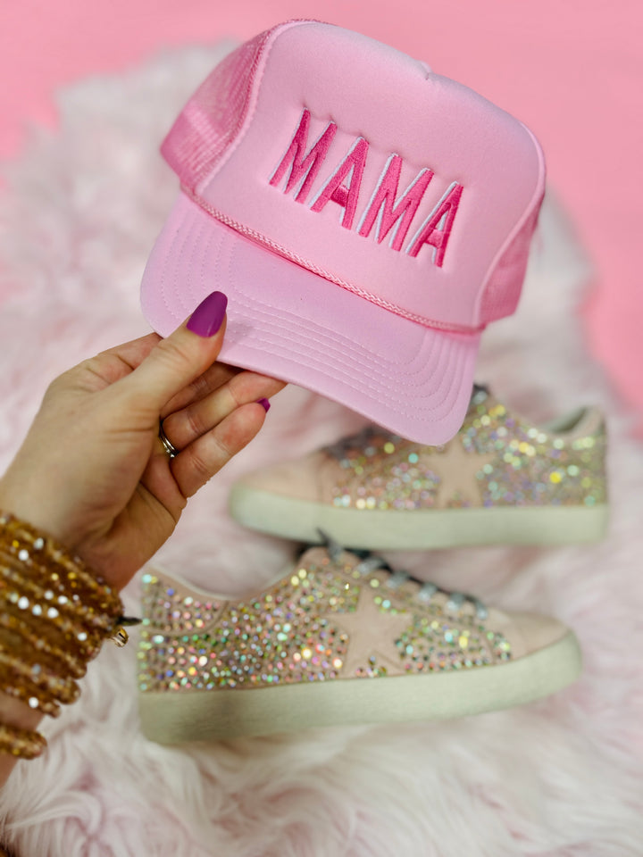 MAMA Pink Trucker Hat