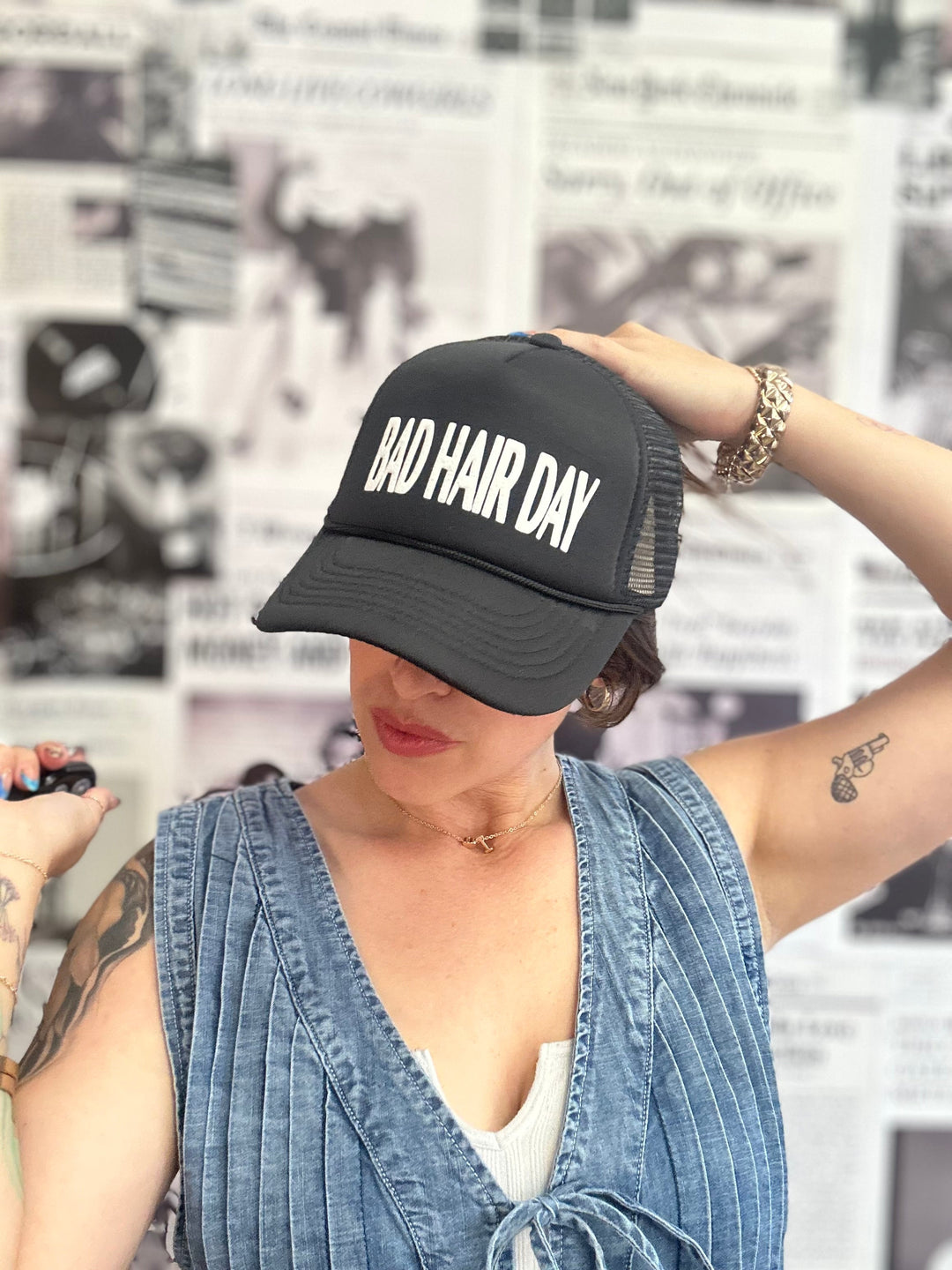 Bad Hair Day Trucker Hat