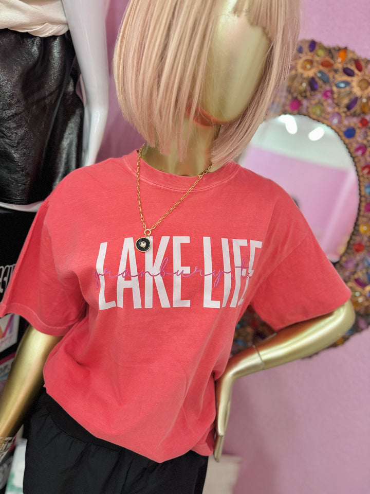 Granbury Lake Life Comfort Color Tee
