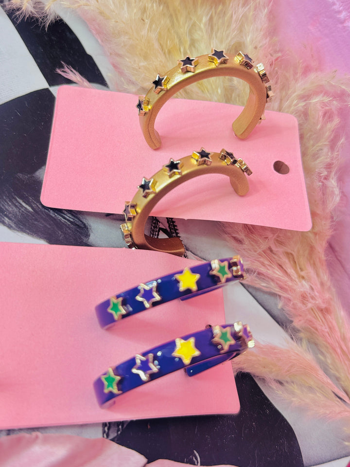 Star Hoop Earring