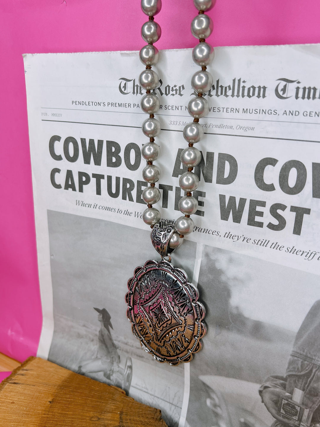 Concho Statement Necklace
