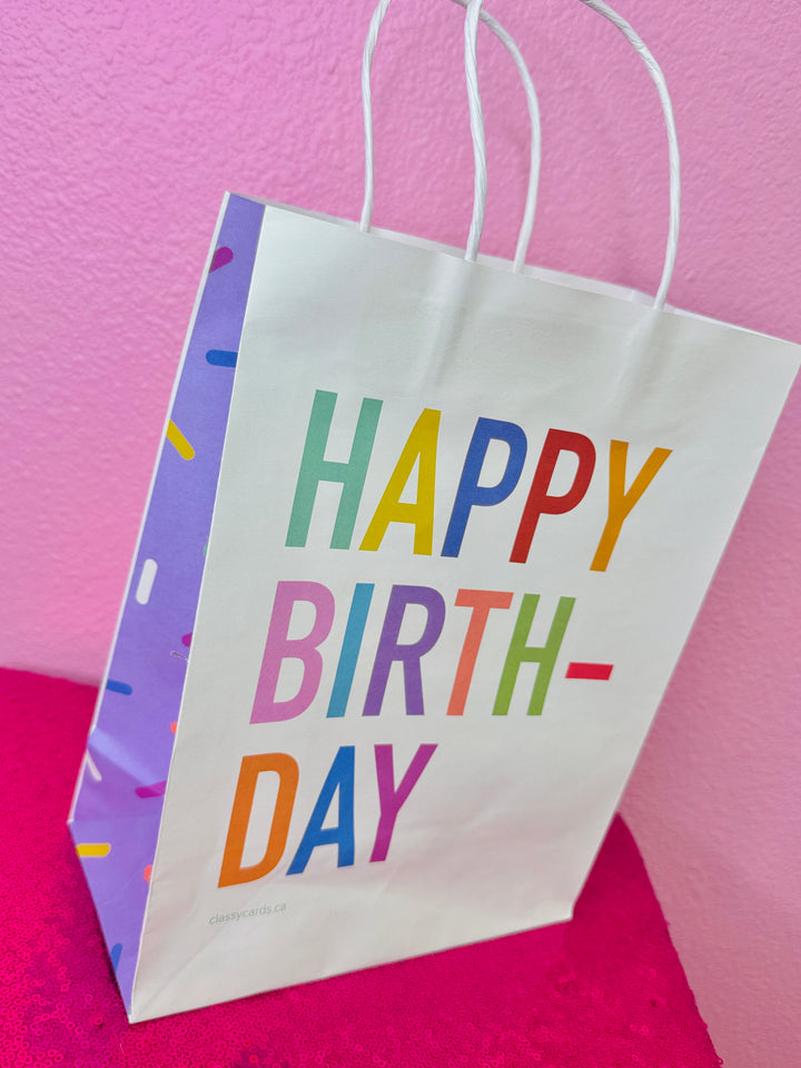 Sprinkle Birthday Gift Bag