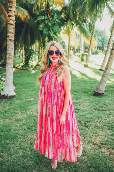 Watercolor Weekend Dress