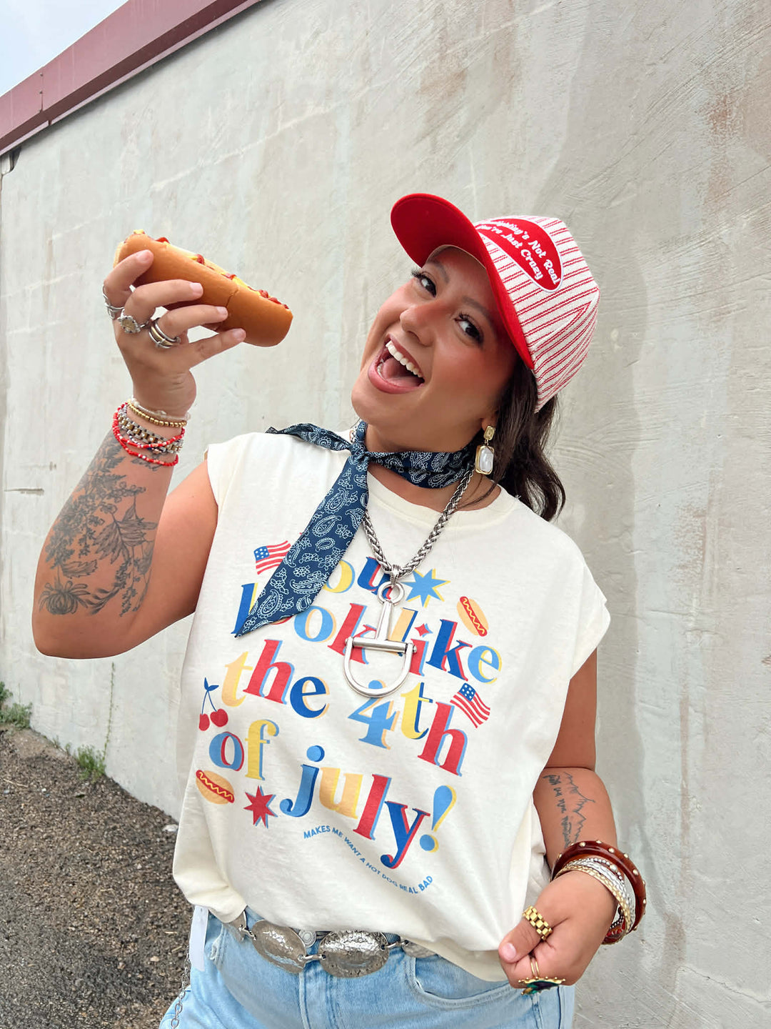 Look Like The 4th Of July Tank