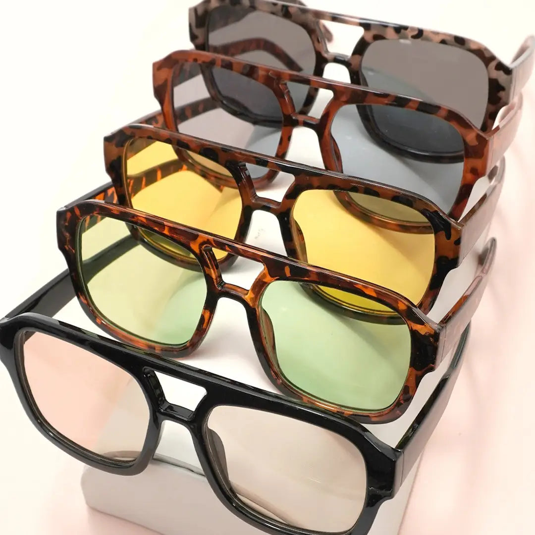 Retro Woman Aviator Sunglasses