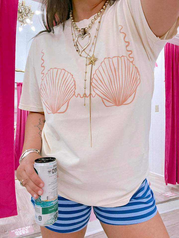 Seashell Bikini Graphic Tee