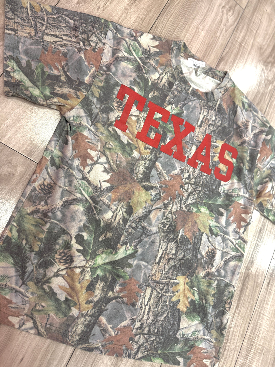 Texas Sweetheart Camo Tee