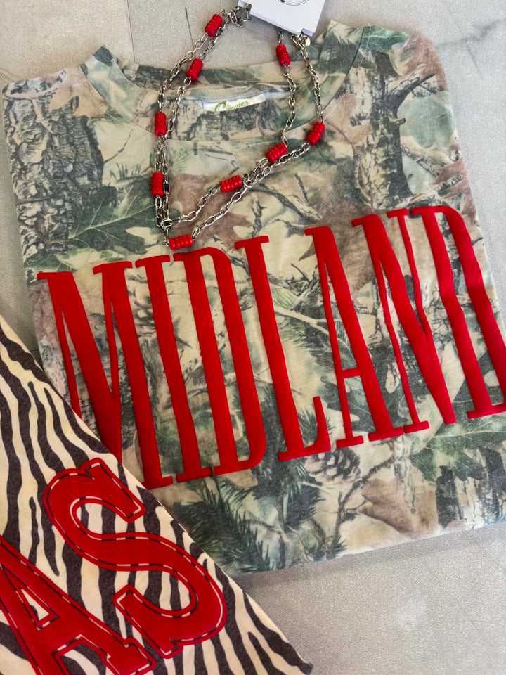 Camo Midland Tee