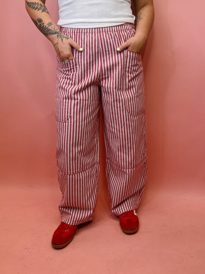 The Berry Sweet Stripe Pants