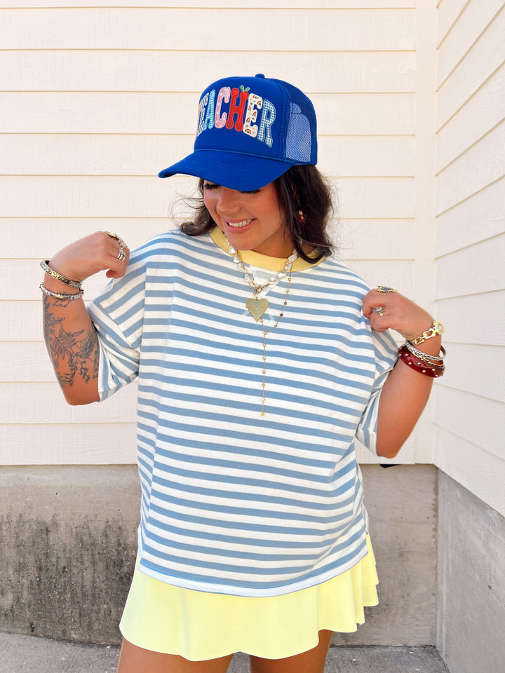 Coastal Weekend Stripe Tee