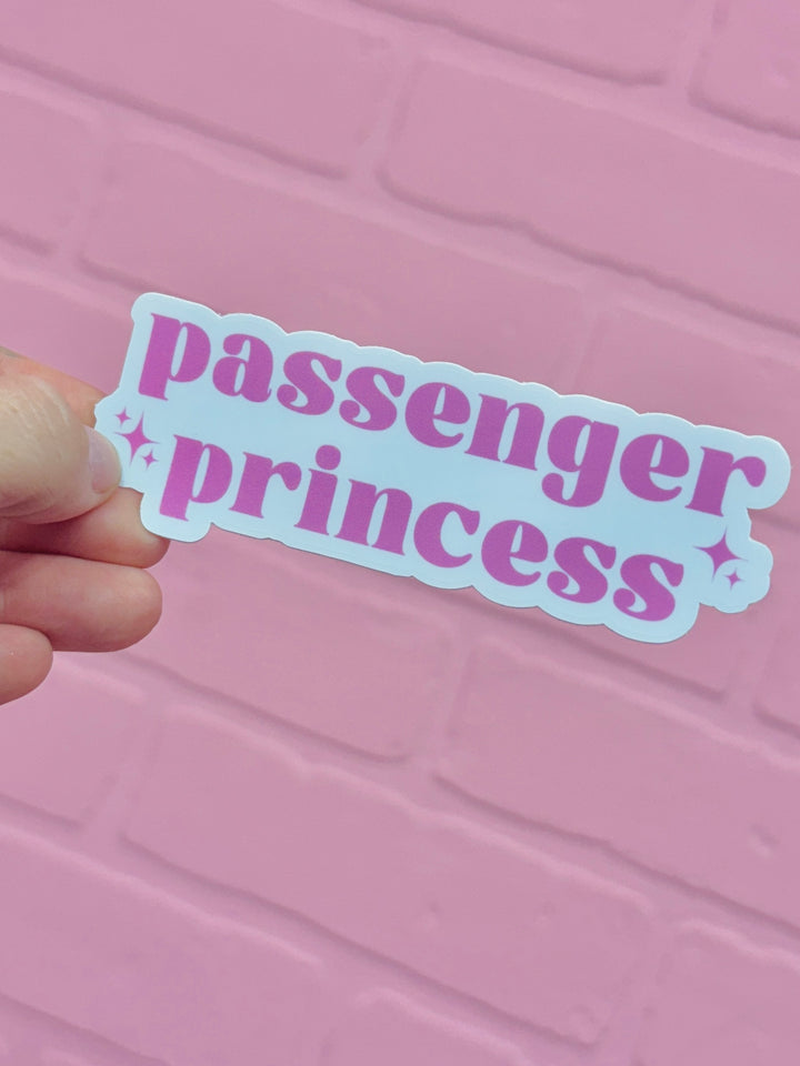 Passenger Princess Sticker