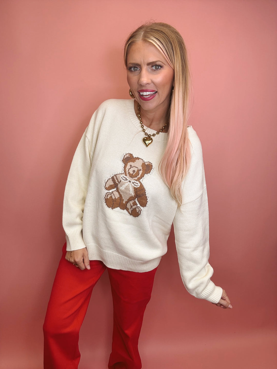 Bear With Me Cozy Sweater