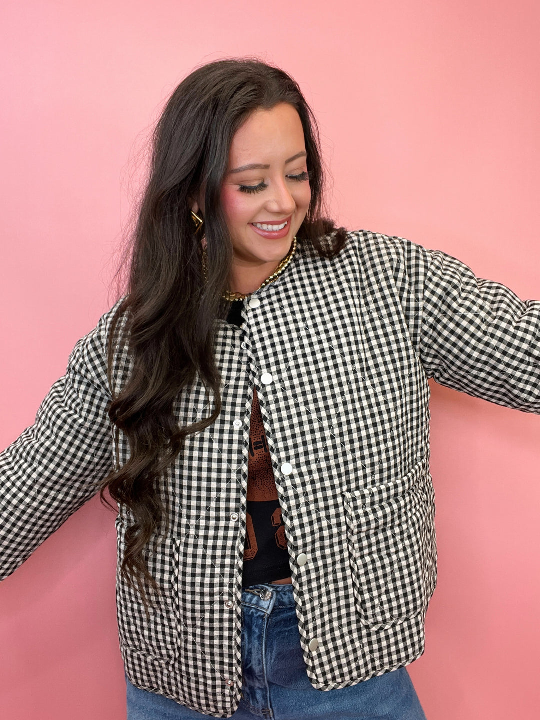 The Gingham Grove Jacket