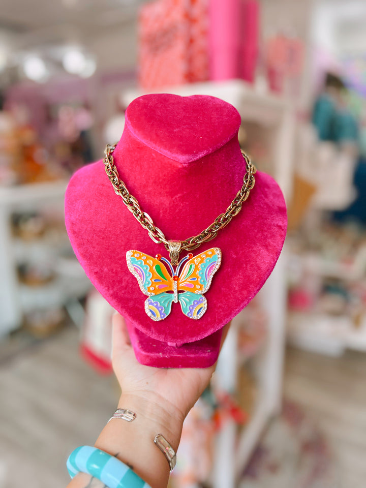 Butterfly Fly Away Necklace