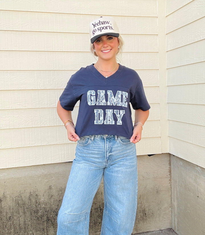 Saturday Lights Crop Jersey