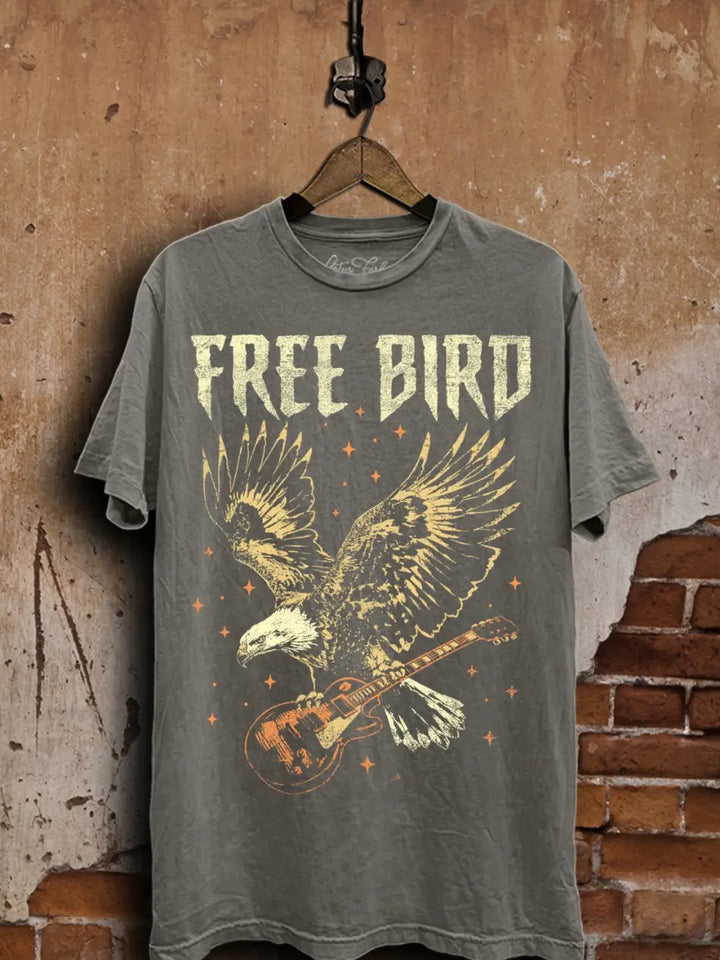 Free Bird Rock & Roll Graphic Tee