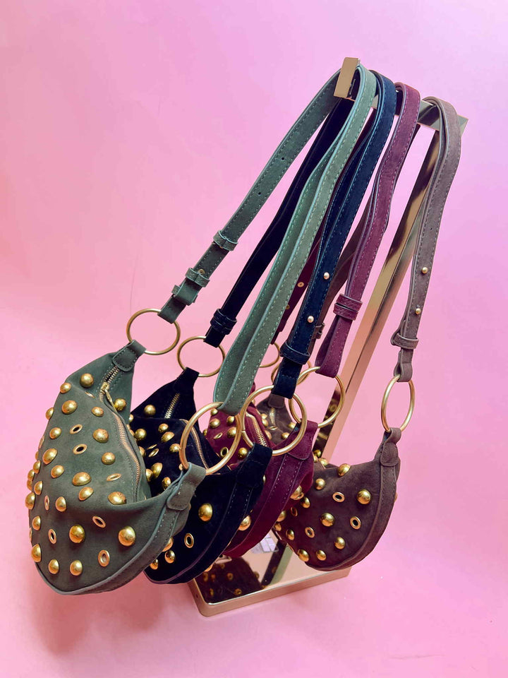 Maeve Studded Crossbody Bum Bag
