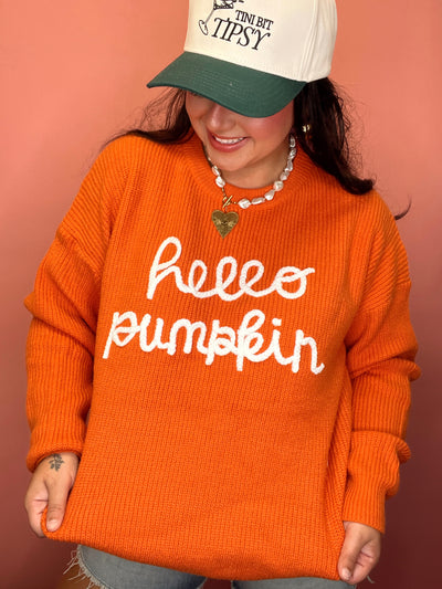 Hello Pumpkin Sweater