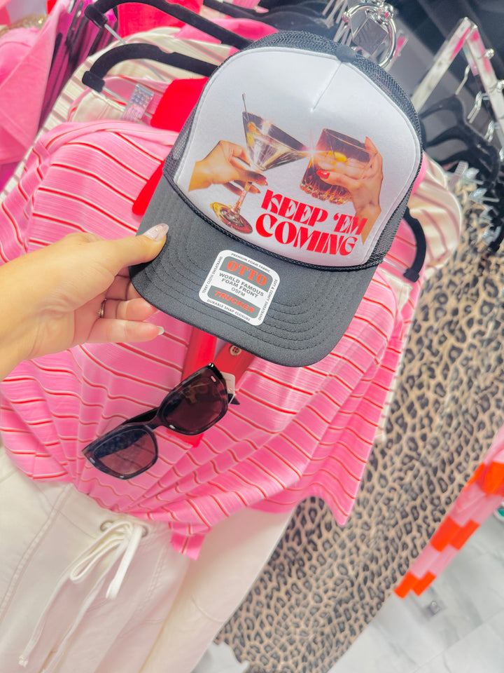Keep Em' Coming Trucker Hat