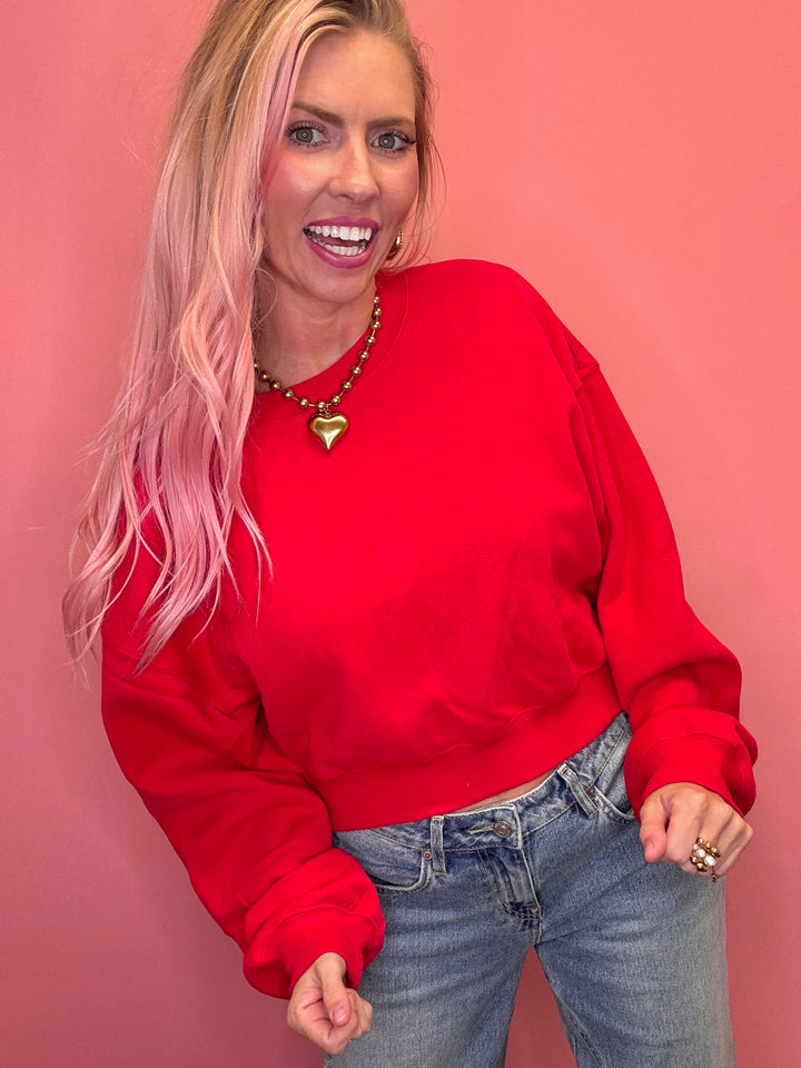 The Effortlessly Cozy Crop Sweater