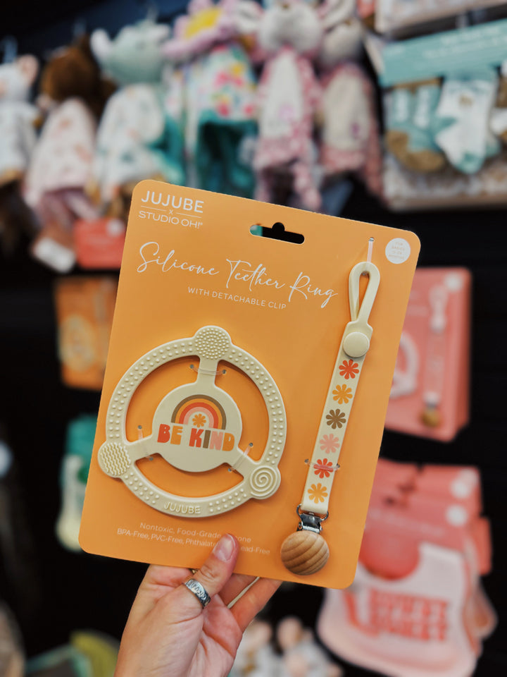 Be Kind Silicone Teether Ring