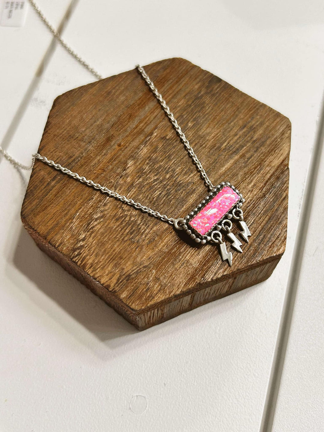 Authentic Bolt Bar Necklace $135