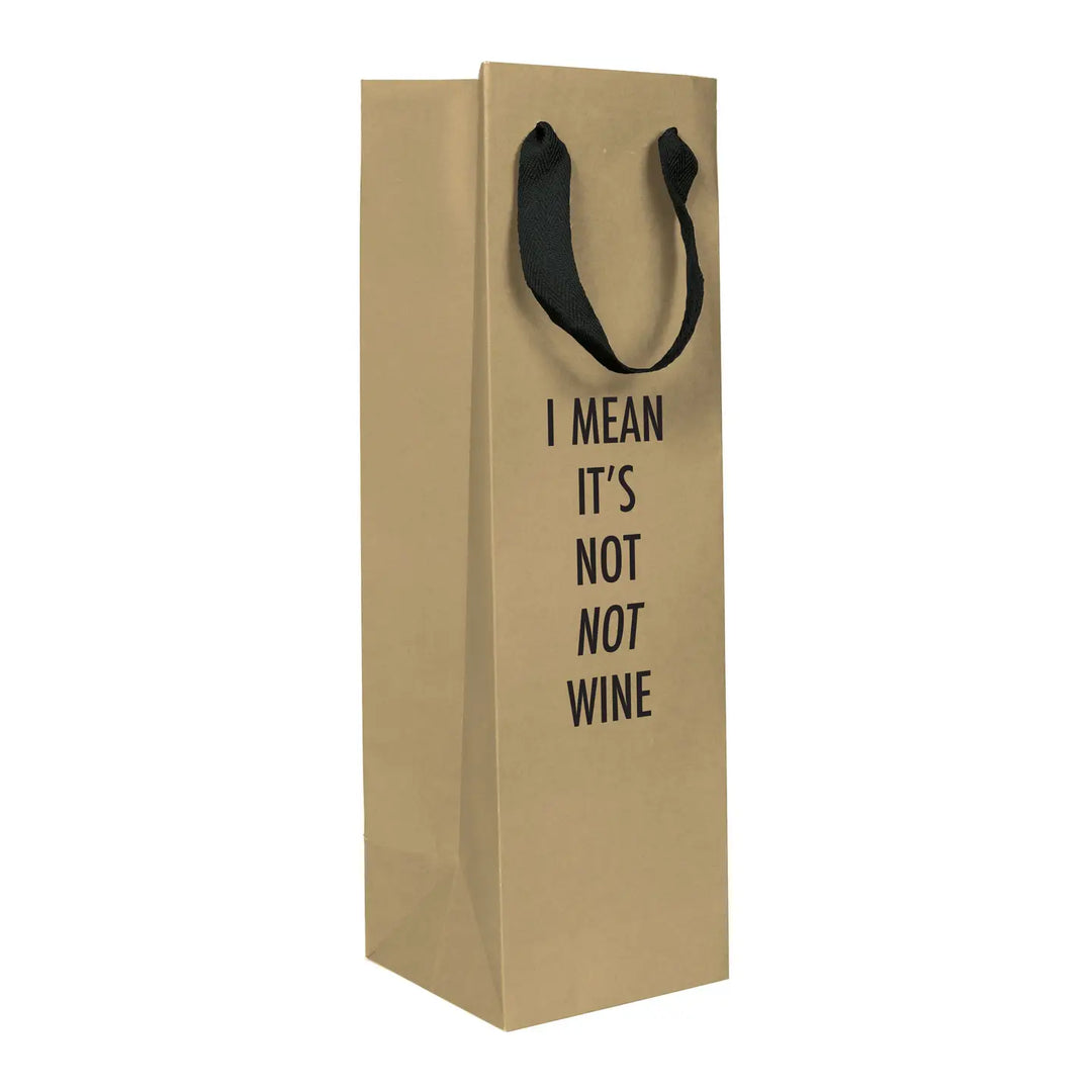 Not Wine Gift Bag