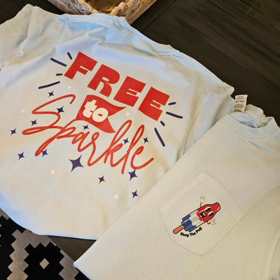 Free To Sparkle Graphic Tee