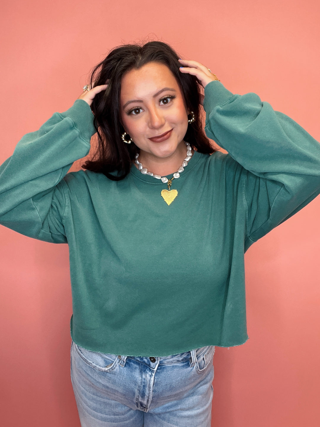 The Brooke Cropped Crewneck