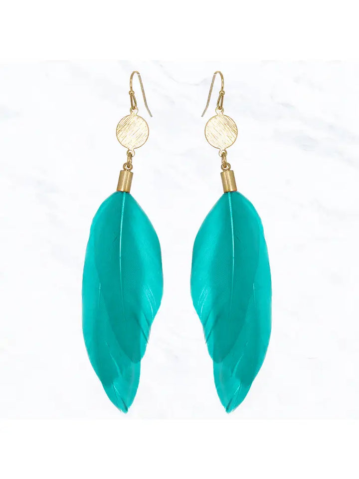 Ruffle My Feathers Earrings