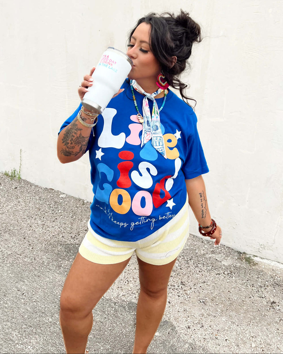 Life Is Good Graphic Tee
