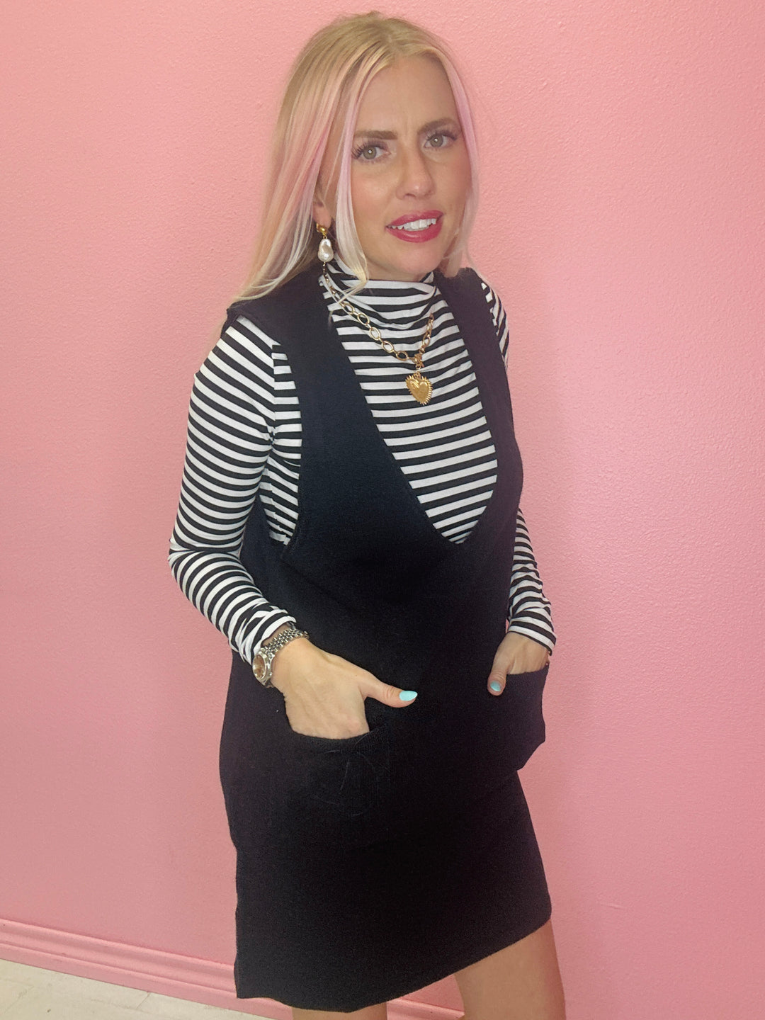 The Timeless Stripe Turtleneck