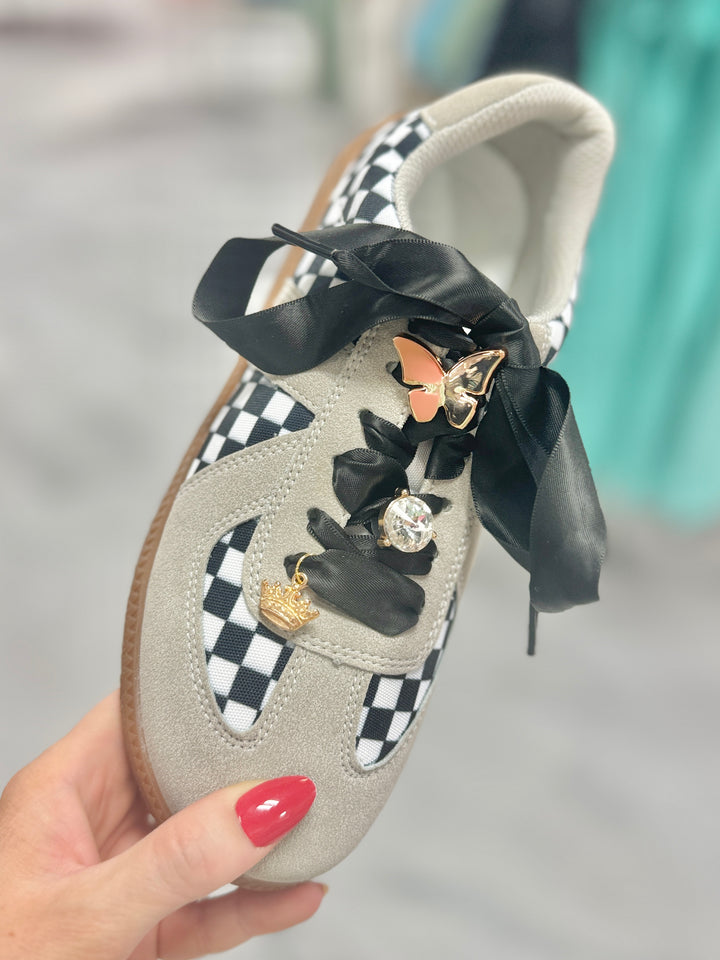 The Ashlynn Checker Print Sneaker