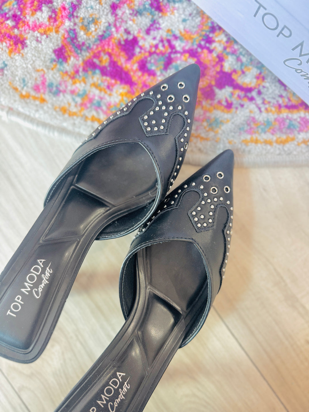 Morley Wingtip Pointed Heel