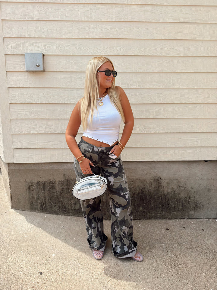 Wanted & Wild Camo Pants