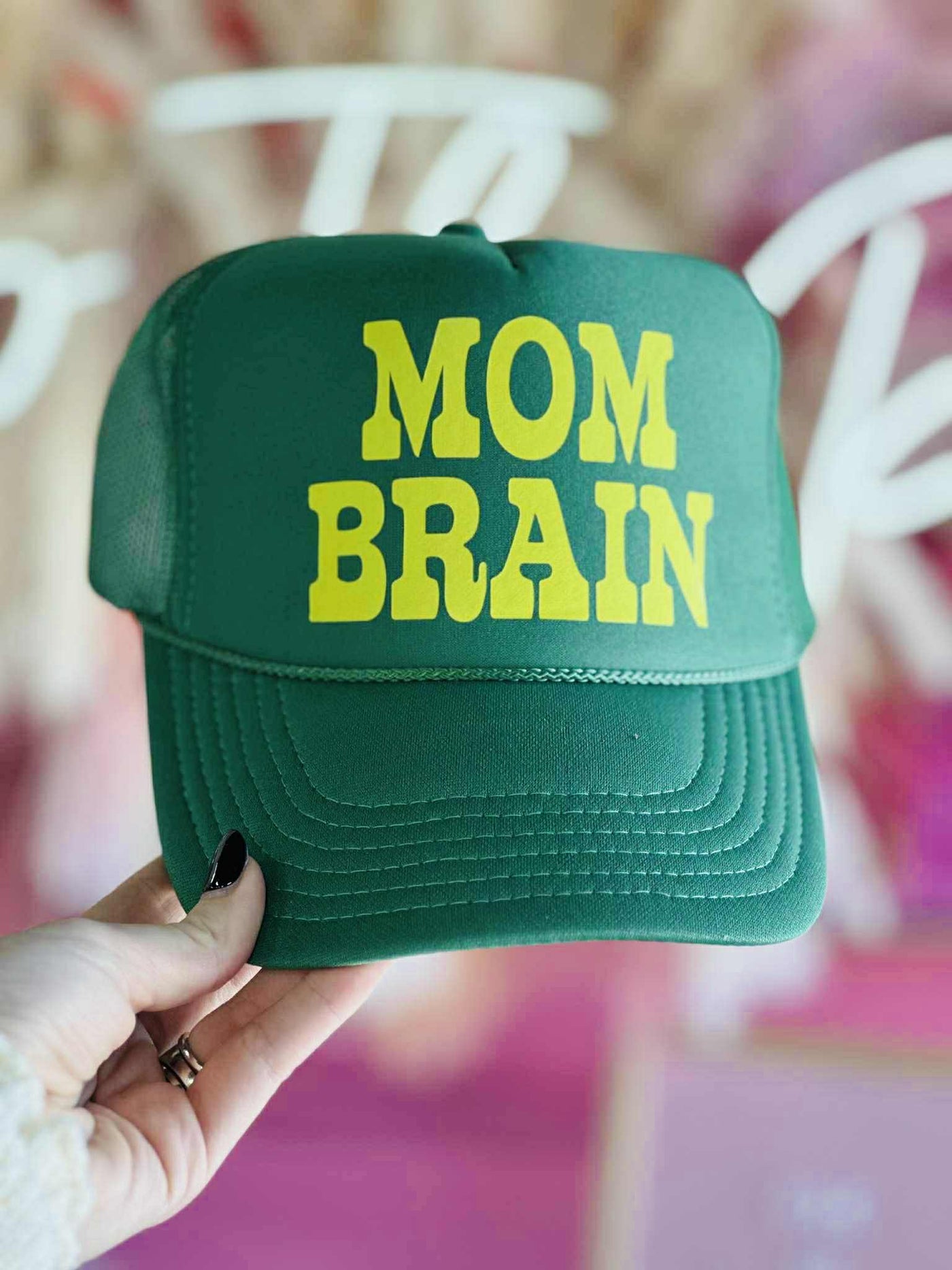 Mom Brain Trucker Hat