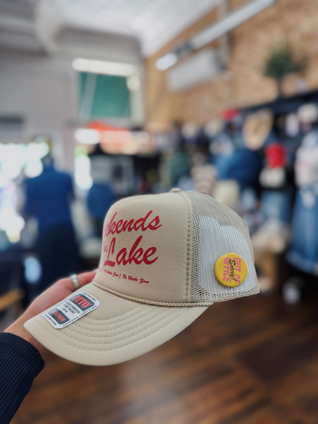 Weekends At The Lake Trucker Hat