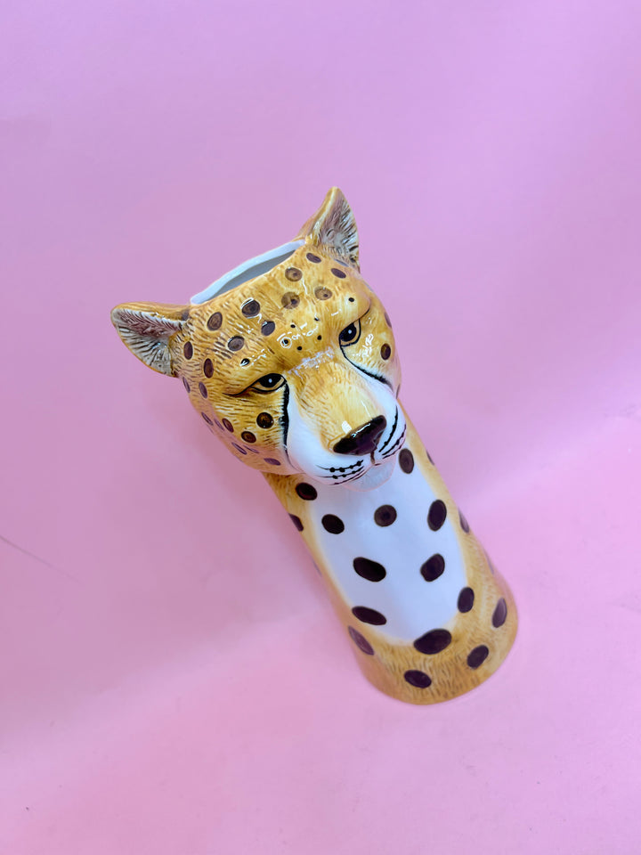 Charlie The Cheetah Vase