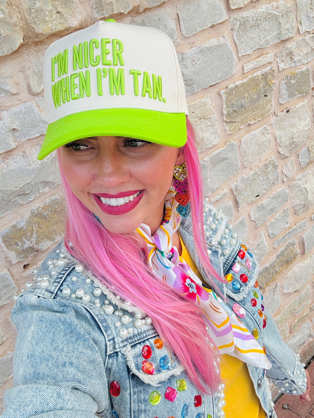 I'm Nicer When I'm Tan Trucker Hat