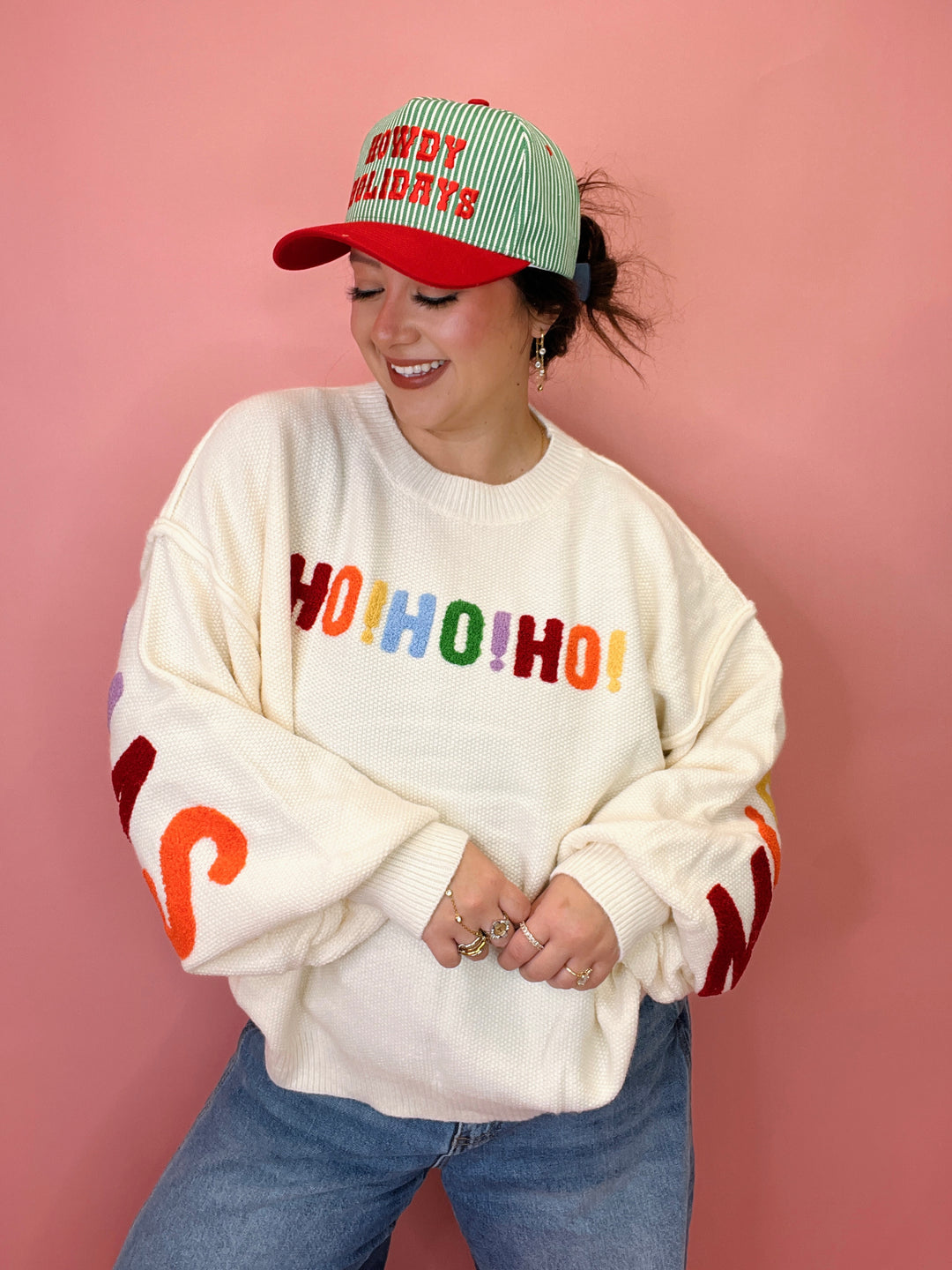 Merry Christmas Oversized Sweater