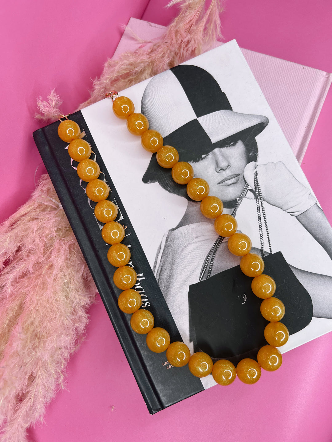 You're So Golden Beaded Necklace