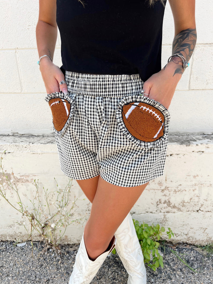 Friday Night Frills Football Shorts