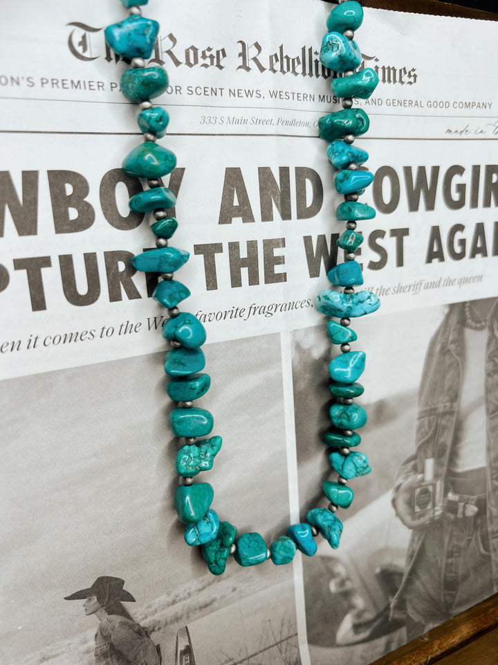 Adeline Turquoise Stone Necklace
