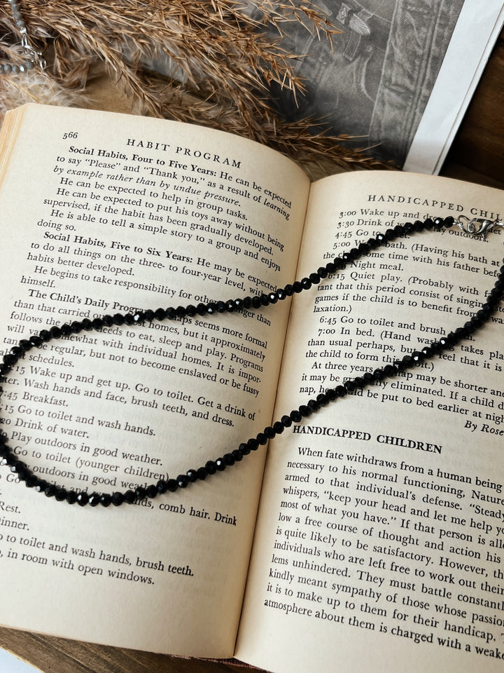 Dolly Shine Beaded Choker