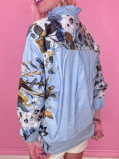 The Chambray Lux Top