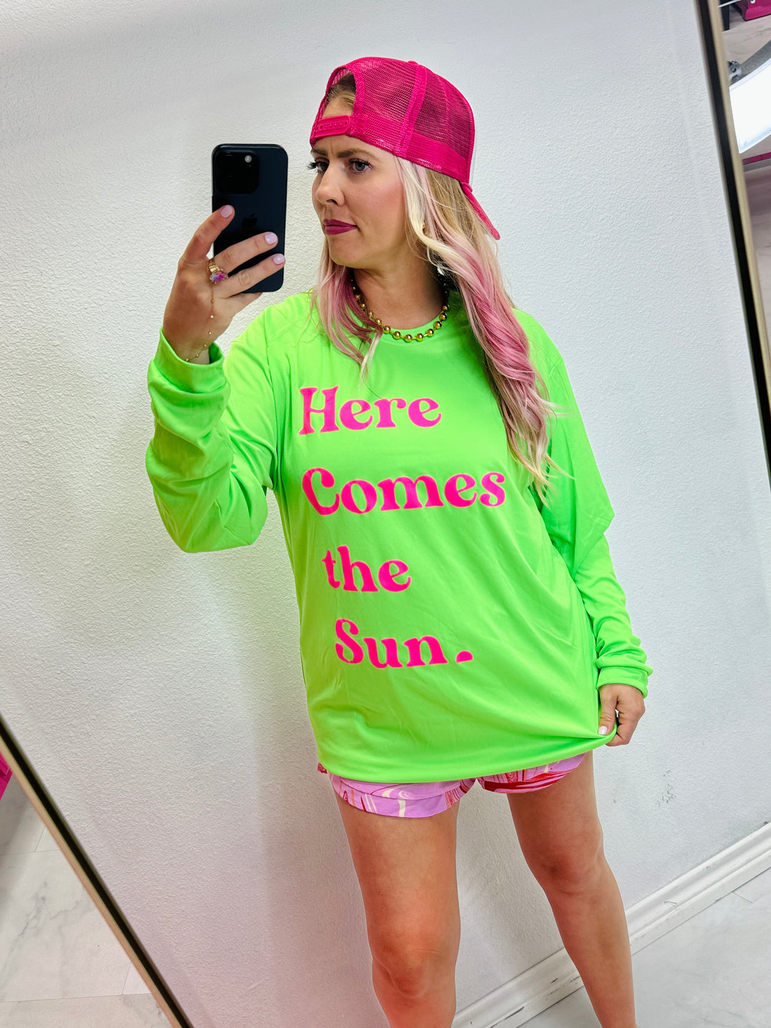 Here Comes The Sun SPF 50 Long Sleeve Tee