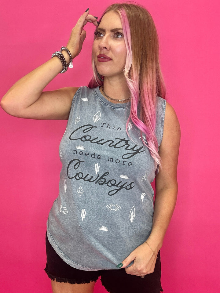 More Cowboys Tank