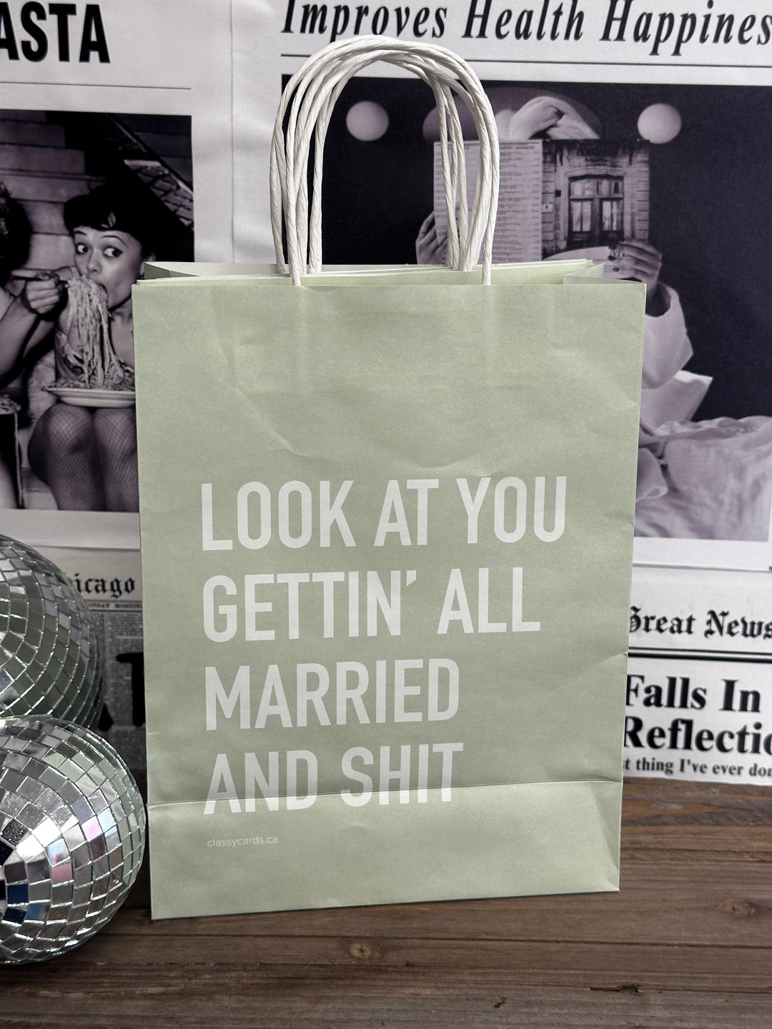 Married And Shit Gift Bag