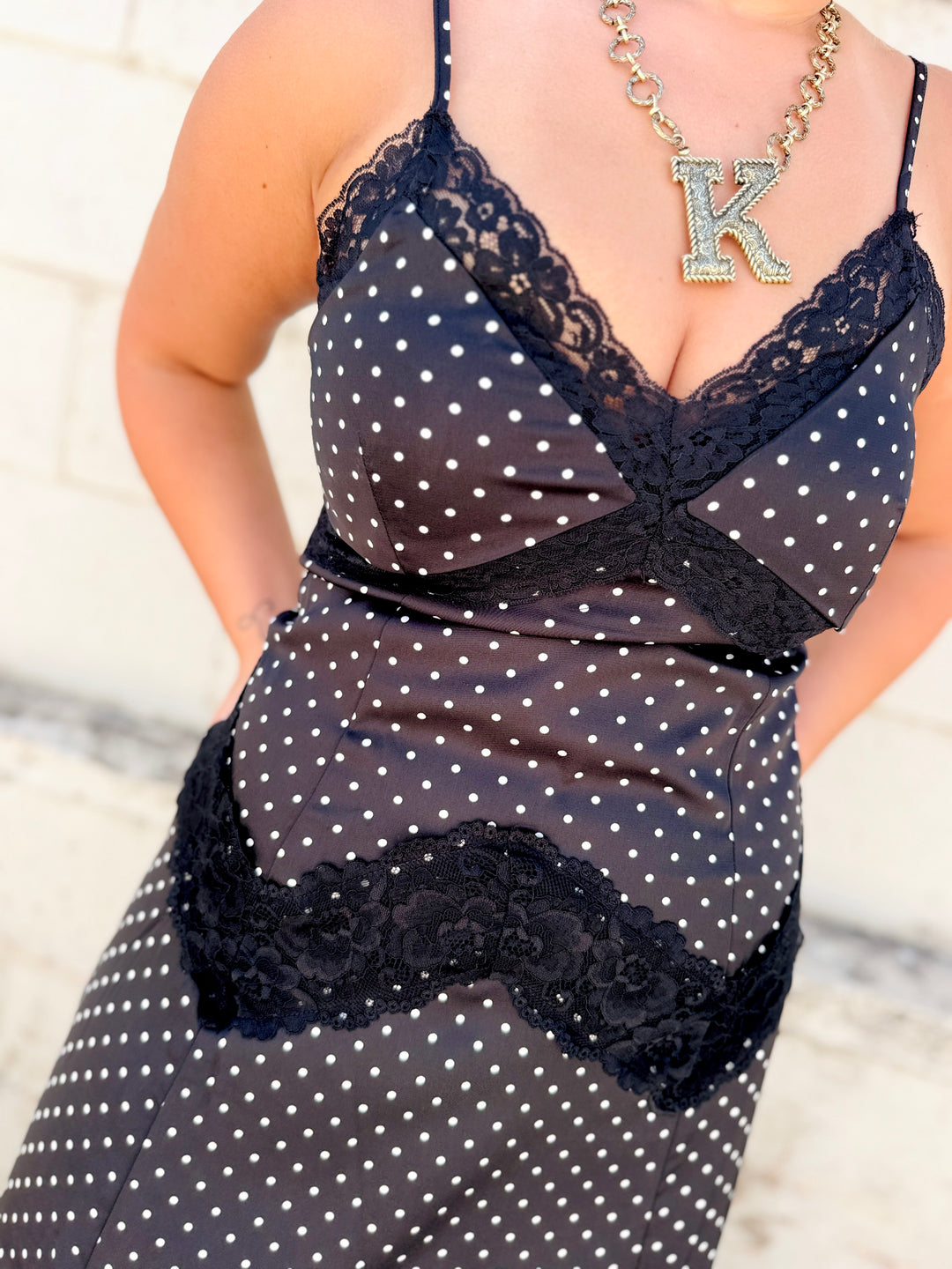 Polka Dot Dreams Midi Dress