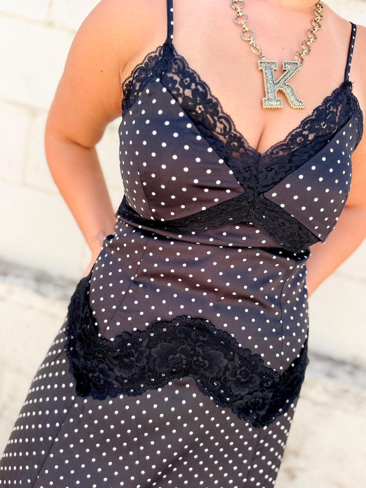 Polka Dot Dreams Midi Dress